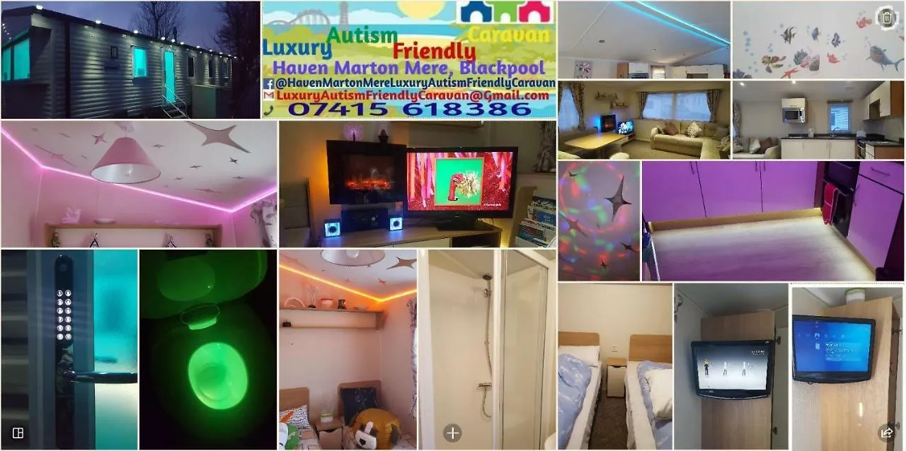 Haven Marton Mere Luxury Autism Friendly Caravan Hotel Blackpool